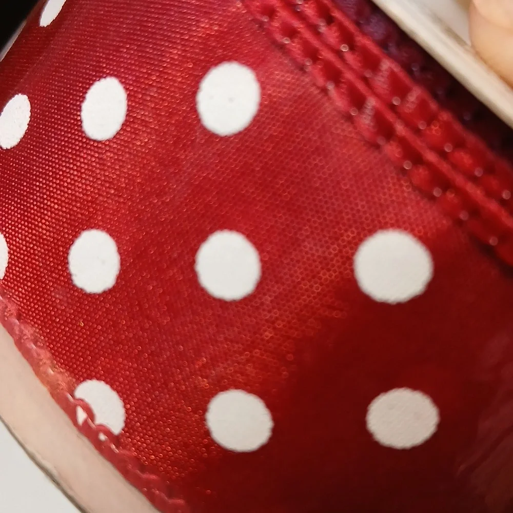 Red Polka Dot Ribbon - Picture 4 of 6